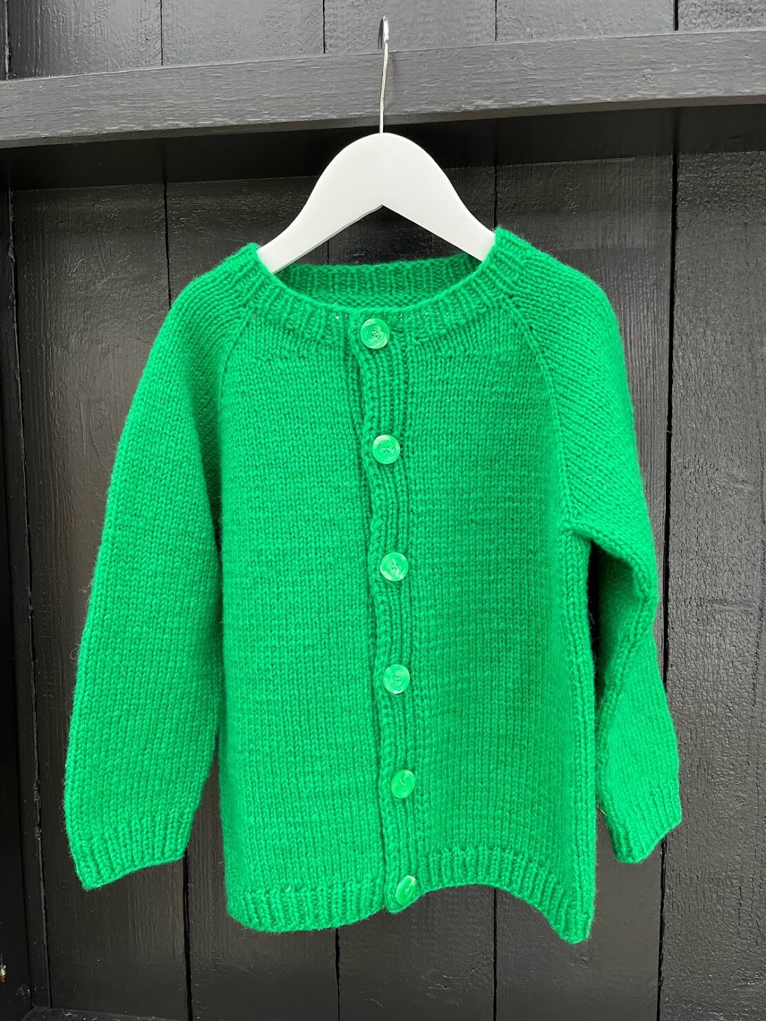 Ruslejakke - oppskrift + knapper 15 mm