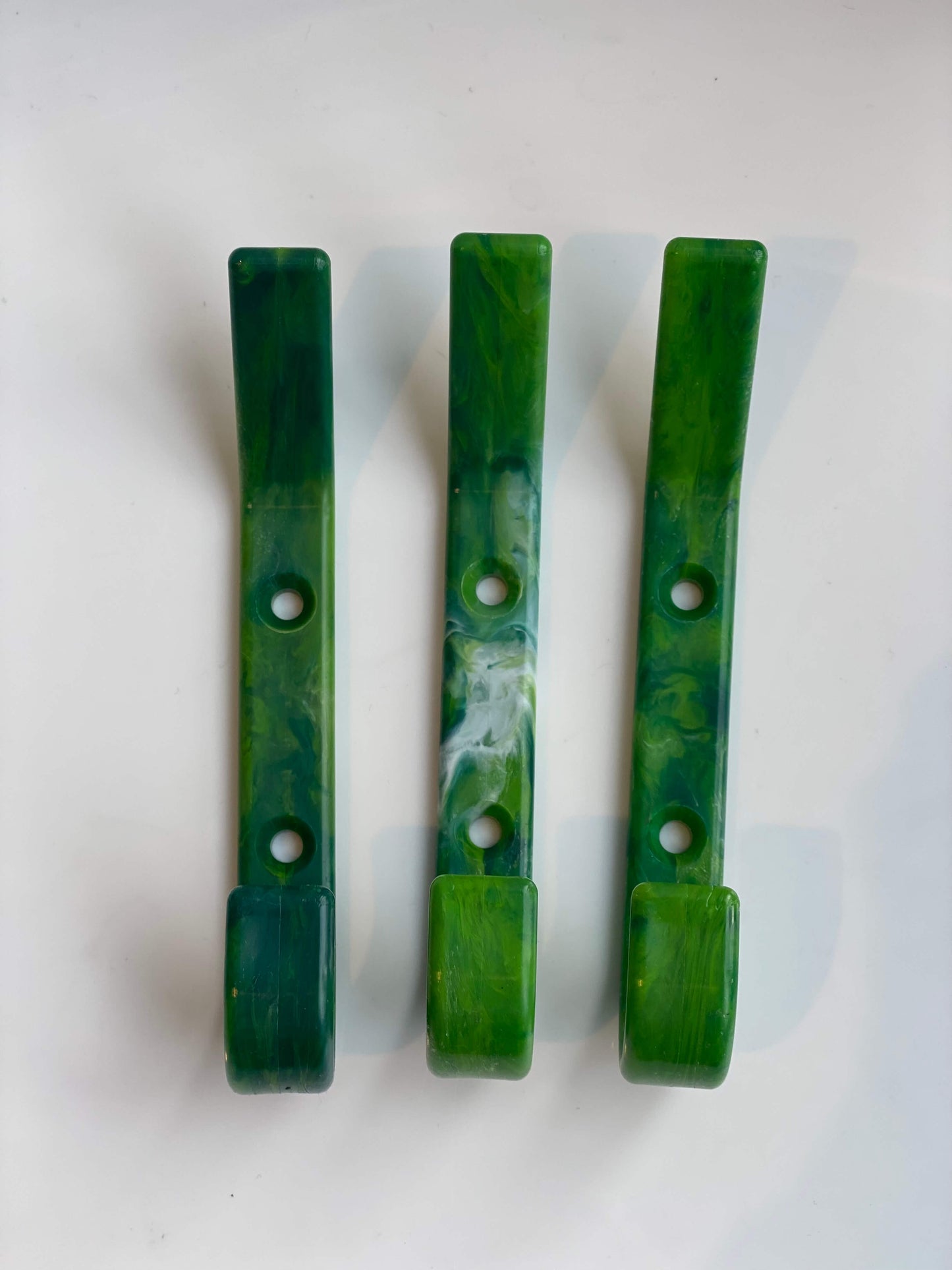 Knaggi Maxi, Funky green - 3pk