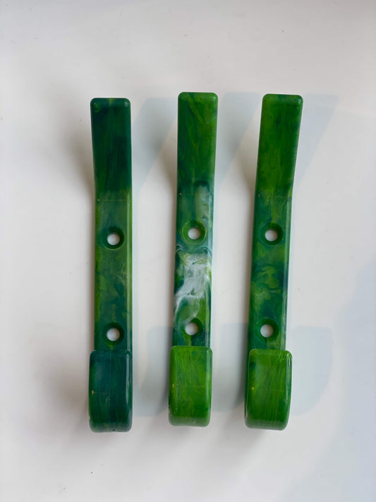 Knaggi Maxi, Funky green - 3pk