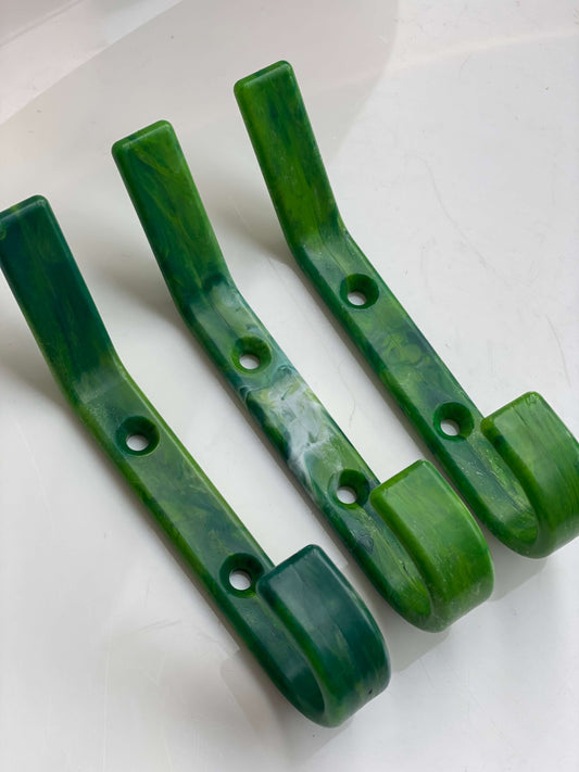 Knaggi Maxi, Funky green - 3pk