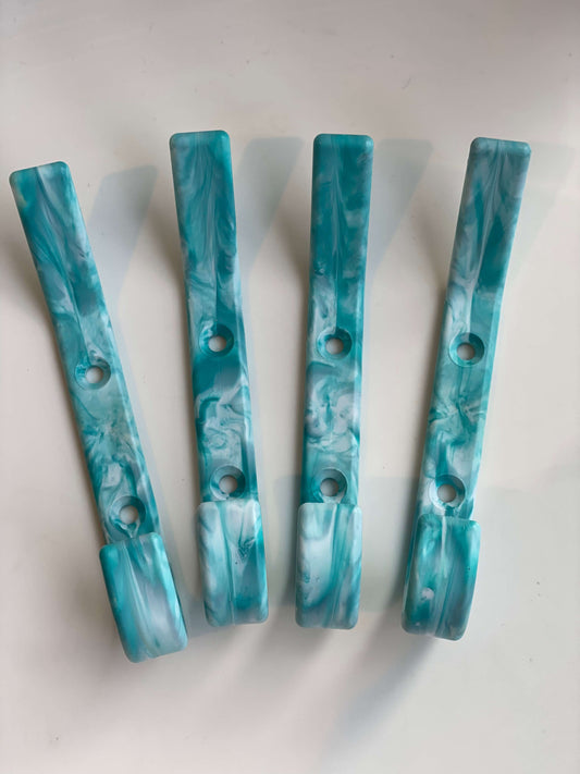 Knaggi Maxi,Turkis- 4pk