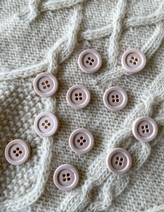 Knappi 20mm, Creme